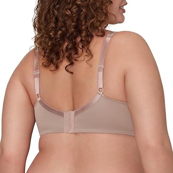 New Playtex Womens 42B Tan Wireless Bra 18 Hour Full Coverage T-Shirt Bra - Picture 2 of 6